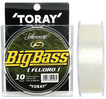 Леска Toray Big Bass FC 80м 0.405мм