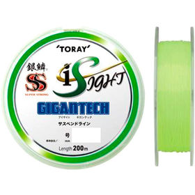 Леска Toray SS i-Site Gigantech 200м 10 0.52мм (Светло-зеленая)