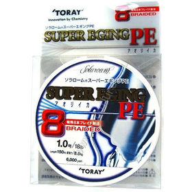 Леска плетеная Toray Super Eging PE 8 Braided 150м 0.165мм