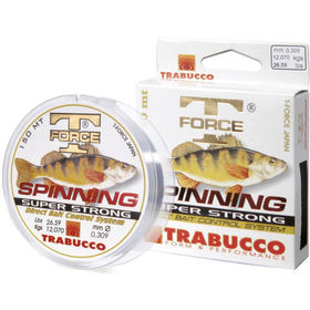 Леска Trabucco T-Force Spinning Perch 150м 0.140мм (Clear)