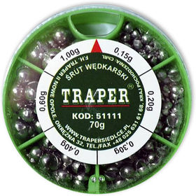 Набор дроби Traper (мелкая 70г)