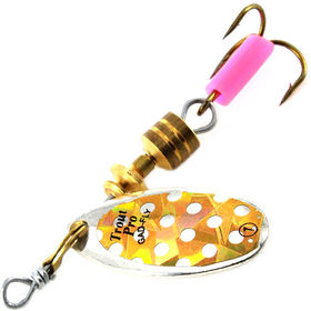 Блесна Trout Pro Gad-Fly №1 (6.5г) серебро 76