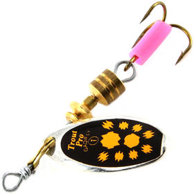 Блесна Trout Pro Gad-Fly №1 (6.5г) серебро 78