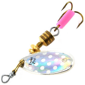 Блесна Trout Pro Gad-Fly №1 (6.5г) серебро 88