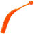 Силиконовая приманка TroutMania BollTail (7.1см) 006 Orange (Bubble Gum) (упаковка - 10шт)