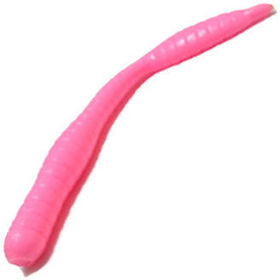Силиконовая приманка TroutMania Fat Worm (7.62см) 003 (Bubble Gum) (упаковка - 6шт)