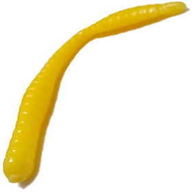 Силиконовая приманка TroutMania Fat Worm (7.62см) 008 (Bubble Gum) (упаковка - 6шт)