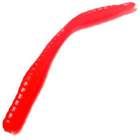 Силиконовая приманка TroutMania Fat Worm (7.62см) 014 (Bubble Gum) (упаковка - 6шт)