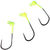 Вольфрамовая джиг-головка TSR TJH-BL #L 3.3мм (0.50г) Chartreuse