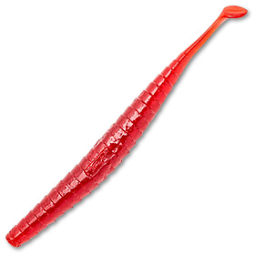 Силиконовая приманка Tsunekichi Stick Shad Solid Red