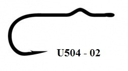 Крючки 25шт. Umpqua Hooks U504 (50PK) 02