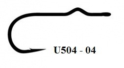 Крючки 25шт. Umpqua Hooks U504 (50PK) 04