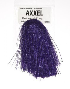 Люрекс плетеный упак.UNI AXXEL Ty-Rap Purple 8  inches long