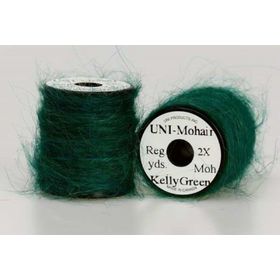 Нить мохеровая UNI Mohair Kelly Green