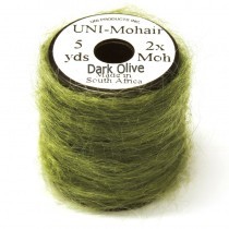 Нить мохеровая UNI Mohair 1 ply Dark Olive