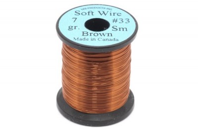Проволока UNI Soft Wire Small Brown 33 .008