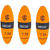 Поплавок Uni Cat Eva Micro Lifter (1.5г) Orange (3шт)