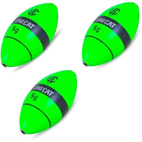 Поплавок Uni Cat Micro Lifter (10г) Fluo Green (упаковка - 3шт)
