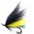 Муха лососевая Unique Flies FL00322 2 pck. Yellow Mann Double TMC 9909 BK #6
