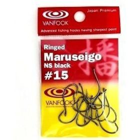 Крючок VanFook Ringed Maruseigo NS Black №13 (упаковка - 12шт)