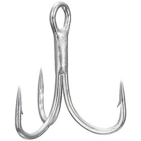 Крючок Vanfook DT-58S #1 silver (упаковка - 4шт)