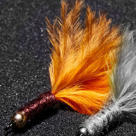 Муха Vanfook Leech LC-06BL brown/orange (0.8г)