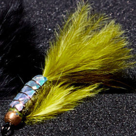 Муха Vanfook Leech LC-14BL olive (1.2г)