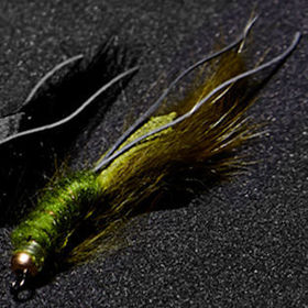 Муха Vanfook Rabbit Leech RC-26BL (2г) olive