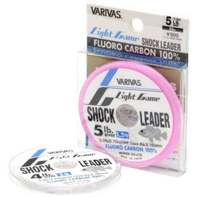 Флюорокарбон Varivas Light Game Shock Leader Fluoro #1 30м 0.165мм