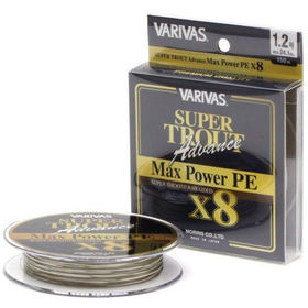 Леска плетеная Varivas Super Trout Advance Max Power PE 150м #0.6 0.128мм (14431)