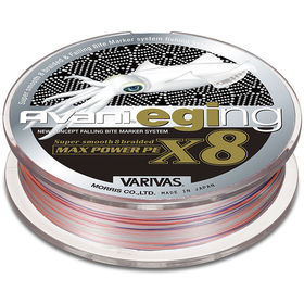 Плетеный шнур Varivas Avani Eging Max Power PEх8 150 m 0.165 mm (многоцветный)