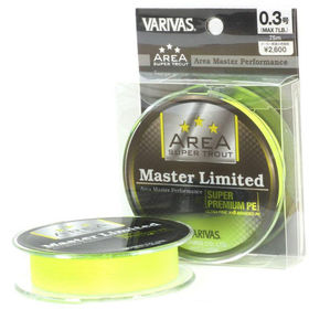 Плетеный шнур Varivas Avani Super Trout Master Limited Super Premium Yellow #0.3 0.09 mm (желтый)