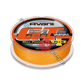 Плетеный шнур Varivas AVANI GT MAX POWER #6.0-300М, ОРАНЖЕВАЯ