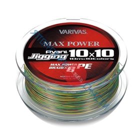 Плетеный шнур Varivas AVANI JIGGING 10X10 MAX POWER #0.6-200М, МНОГОЦВЕТНЫЙ