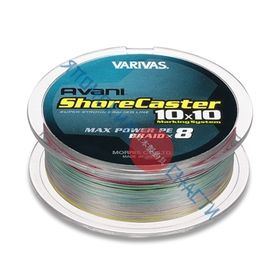 Плетеный шнур Varivas AVANI SHORE CASTER MAX POWER #0.6-200м, многоцветный