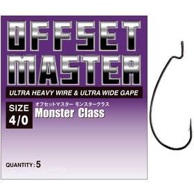 Крючок Varivas Offset Master Monster Class №1 (упаковка - 7шт)