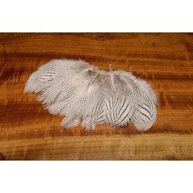 Перья с тела серебр.фазана Veniard Silver Pheasant body feather packet Natural