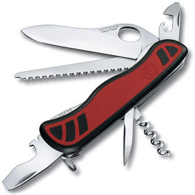 Нож перочинный Victorinox Forester M Grip 111мм 10функций (красный/черный) карт. Коробка