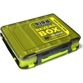 Коробка для приманок Vido Craft Revers Box (20.3x17.3x4.7см) Yellow