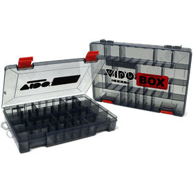 Коробка для приманок Vido Craft VD-2011 Polarized Black Box (27.5x18.5x4.5см)