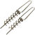 Спираль Vido Craft Jig Spring Soft Baits 50мм №1 (упаковка - 5шт)