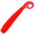 Силиконовая приманка Viking Червь (6.3см) красный Fluo (упаковка - 10шт)