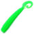 Силиконовая приманка Viking Червь (6.3см) зеленый Fluo (упаковка - 10шт)