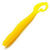 Силиконовая приманка Viking Червь (6.3см) желтый (упаковка - 10шт)