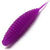 Силиконовая приманка Viking Личинка Чеснок жар. (5см) фиолетовый (упаковка - 8шт)