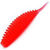 Силиконовая приманка Viking Личинка Краб (5см) красный (упаковка - 8шт)