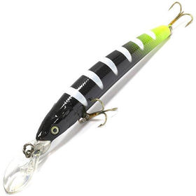 Воблеры Wake Jive 95F (12г) 530 Neon Black Perch