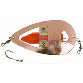 Блесна зимняя Westin WE Titicaca 2Blink 80mm #8 Copper w/Light Orange