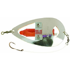 Блесна зимняя Westin WE Titicaca 2Blink 80mm #8 Silver w/Light Red