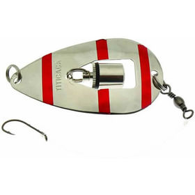 Блесна зимняя Westin WE Titicaca Nova 68 mm #8 Silver/Red